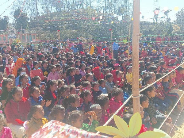 निङ्गलाशैनी मावि देहीमाण्डौंको बार्षिकोत्सव सम्पन्न, वडा अध्यक्षले गरे अक्षय कोष स्थापना 